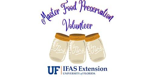 Master Food Preservation Volunteer Program
