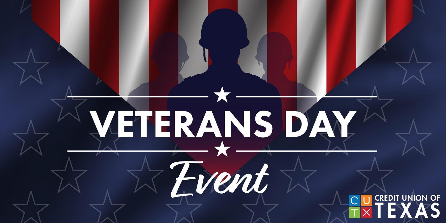 Veterans Day Luncheon - Plano Branch
Thu Nov 10, 12:00 PM - Thu Nov 10, 1:00 PM
in 20 days