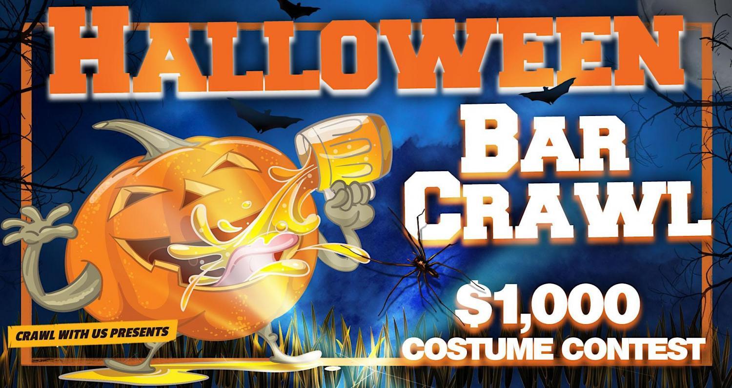 The 5th Annual Halloween Bar Crawl - Salt Lake City
Sat Oct 29, 4:00 PM - Sat Oct 29, 11:59 PM
in 9 days