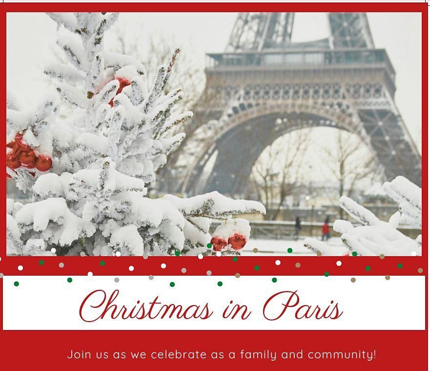 Christmas in Paris- Christmas Celebration