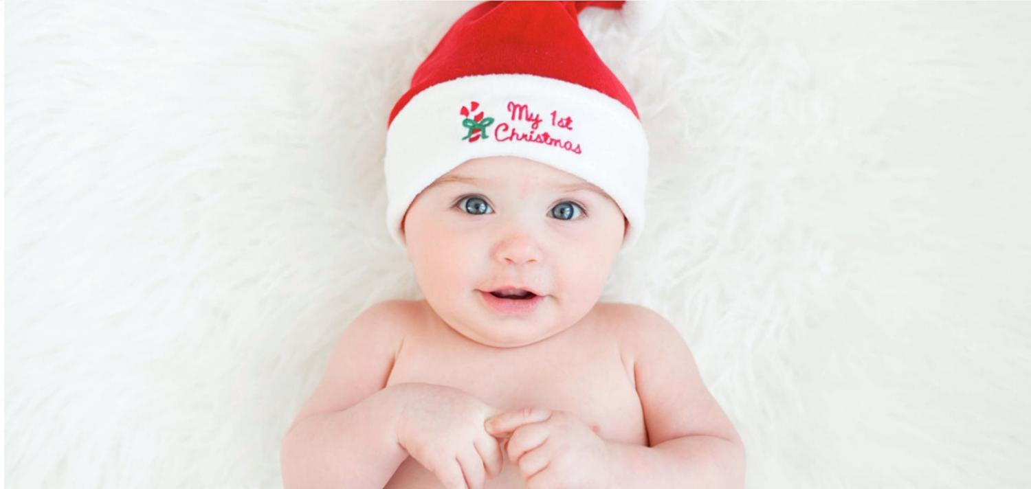 Baby's First Christmas - Christmas photoshoot