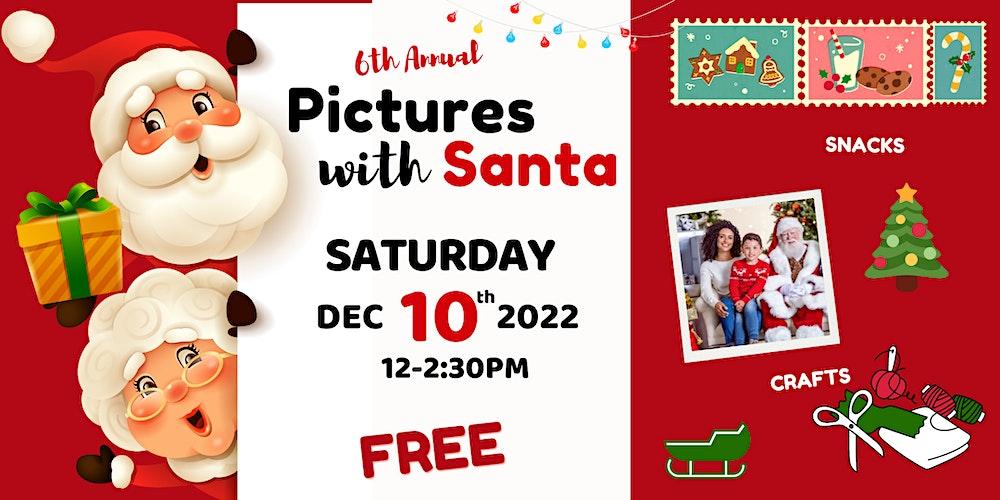 Pictures With Santa -  Santa Is Coming to Town! (FREE)