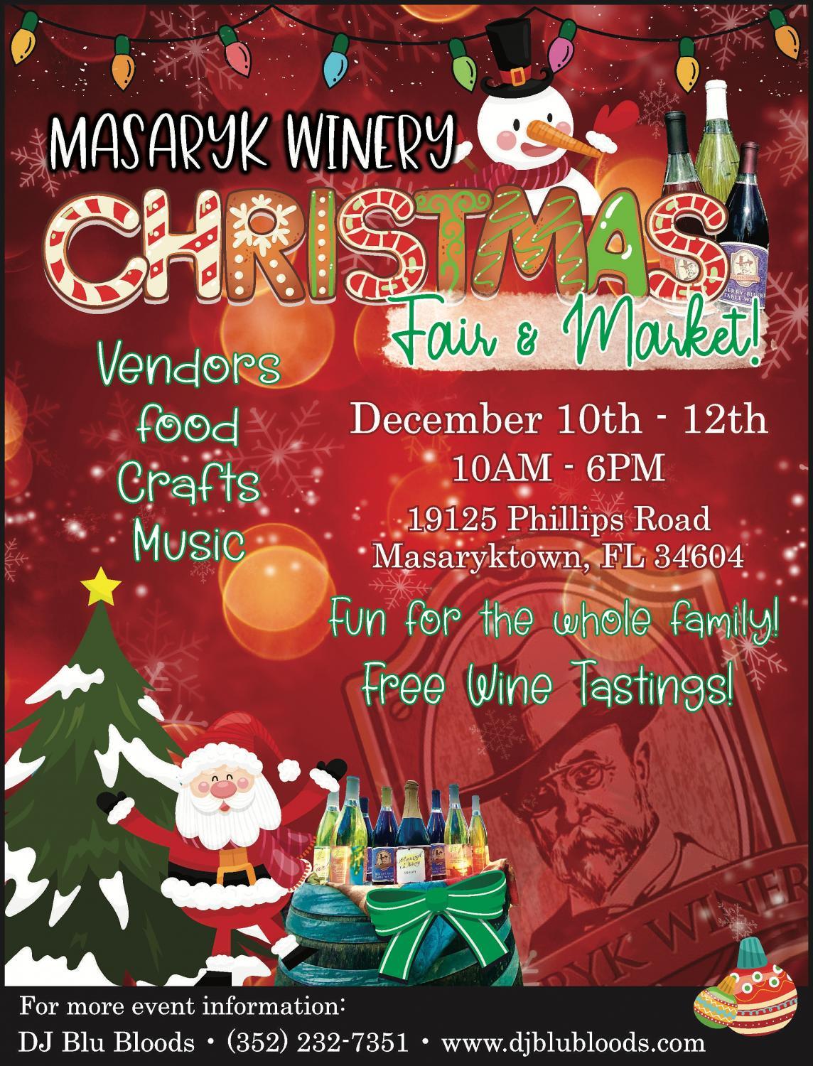 Masaryk Winery Christmas Fair & Market