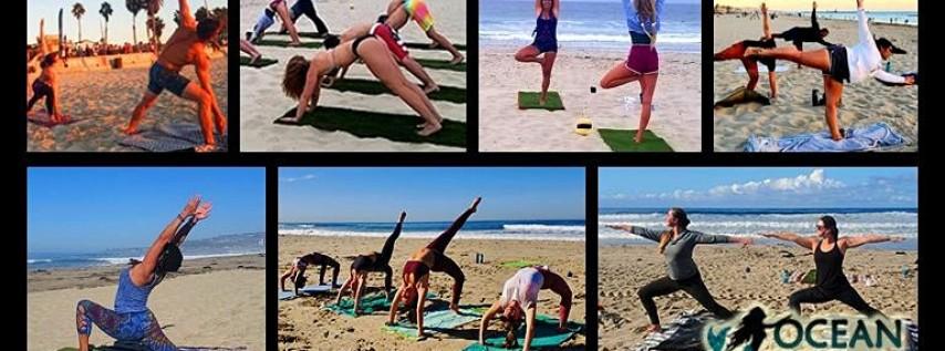 Morning Wake & Flow Power Beach Yoga