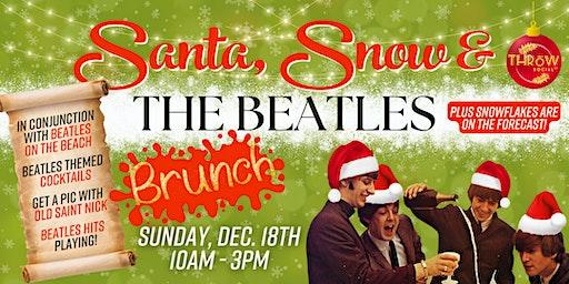 Santa, Snow & The Beatles Brunch at Throw Social Delray Beach