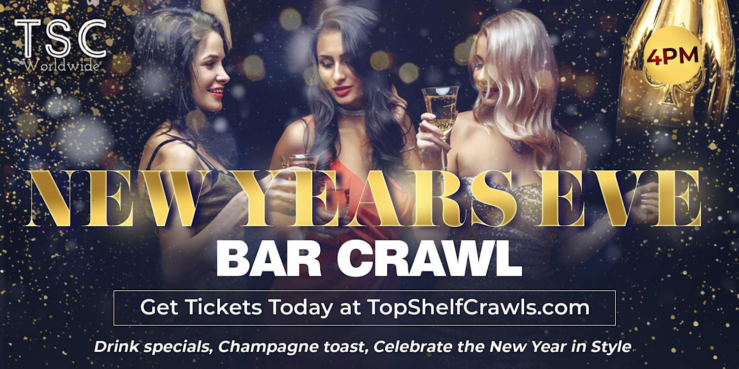 New Years Eve Bar Crawl - Dallas
Sat Dec 31, 4:00 PM - Sun Jan 1, 1:00 AM
in 57 days