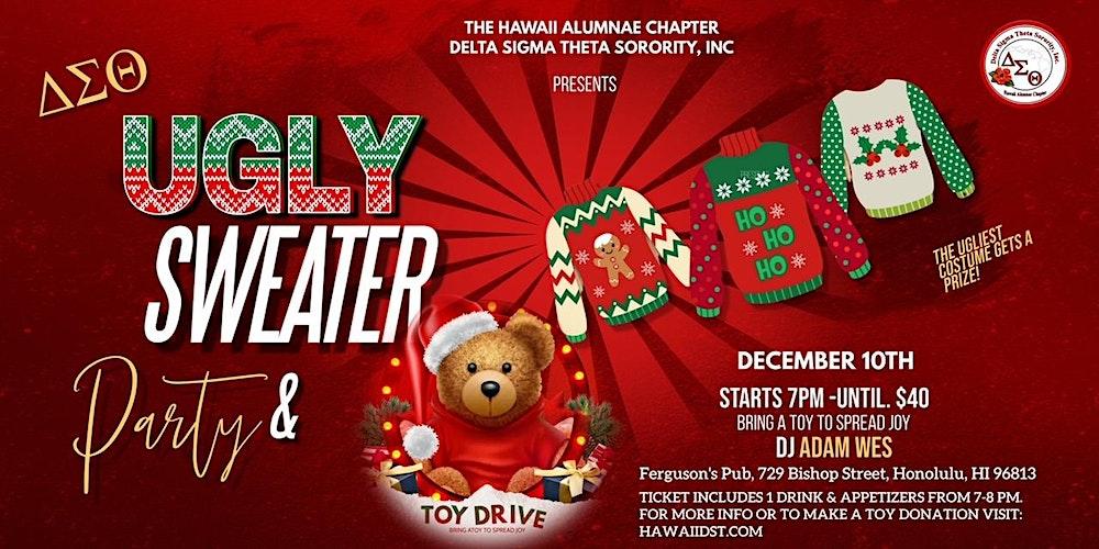 UGLY SWEATER PARTY & TOY DRIVE