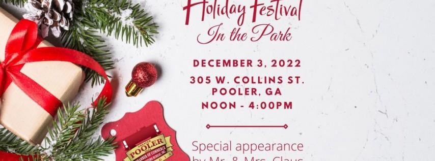 Holiday Festival in the Park - Pooler Chamber of Commerce