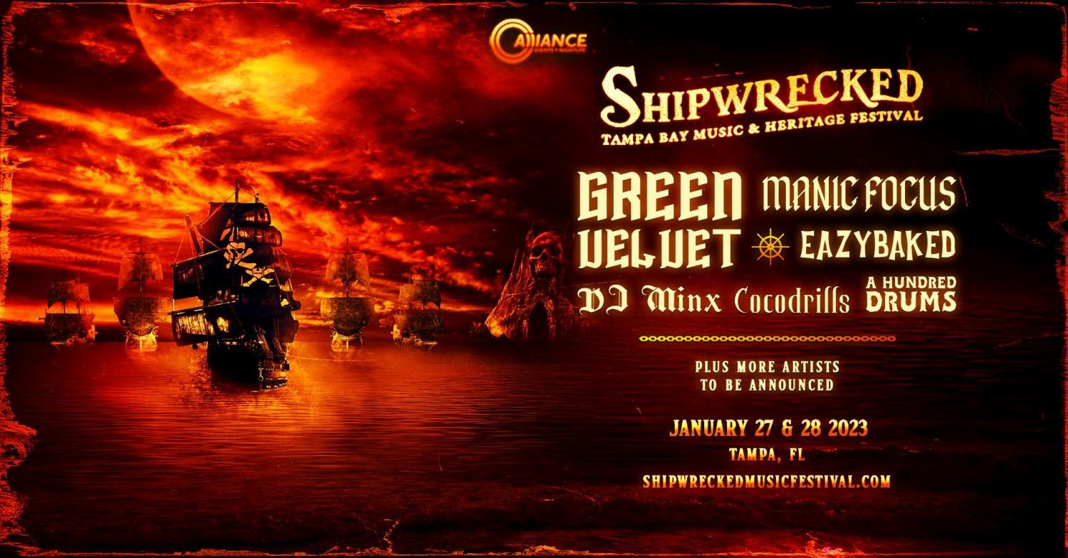 Shipwrecked Music Festival 2023 - Tampa, FL - Gasparilla Weekend