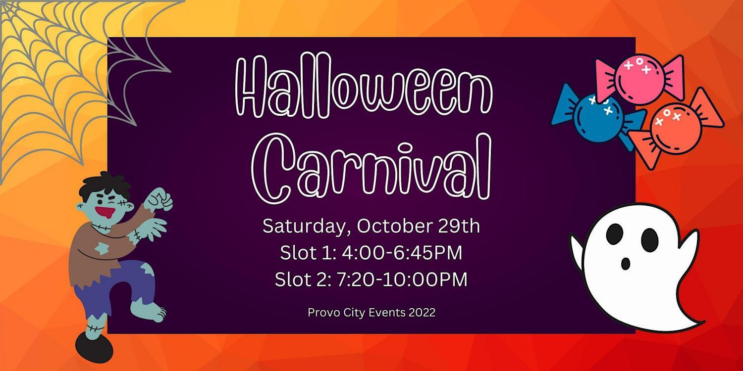 Halloween Carnival
Sat Oct 29, 4:00 PM - Sat Oct 29, 10:00 PM
in 9 days