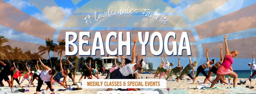 Wednesday Beach Yoga Fit | Good Vibes by the Tides since 2008