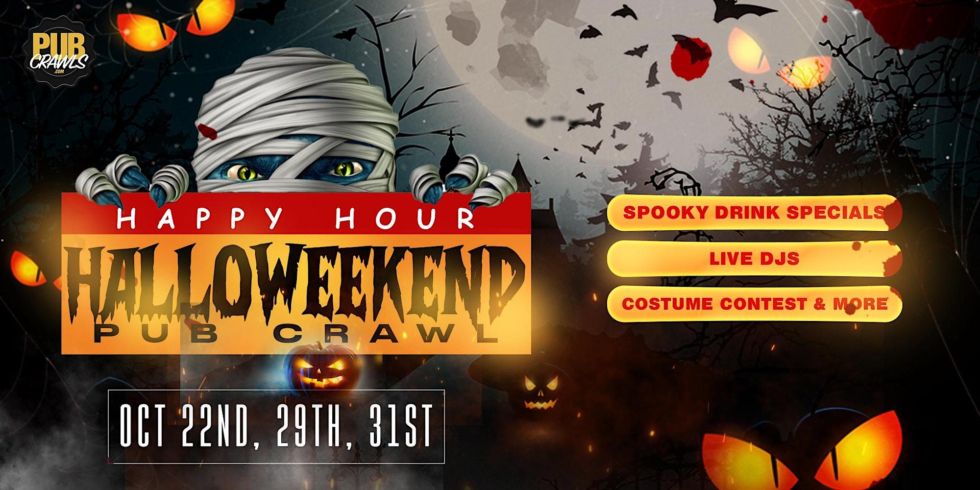 Austin Happy Hour Halloweekend Bar Crawl
Sat Oct 22, 4:00 PM - Mon Oct 31, 10:00 PM
in 3 days
