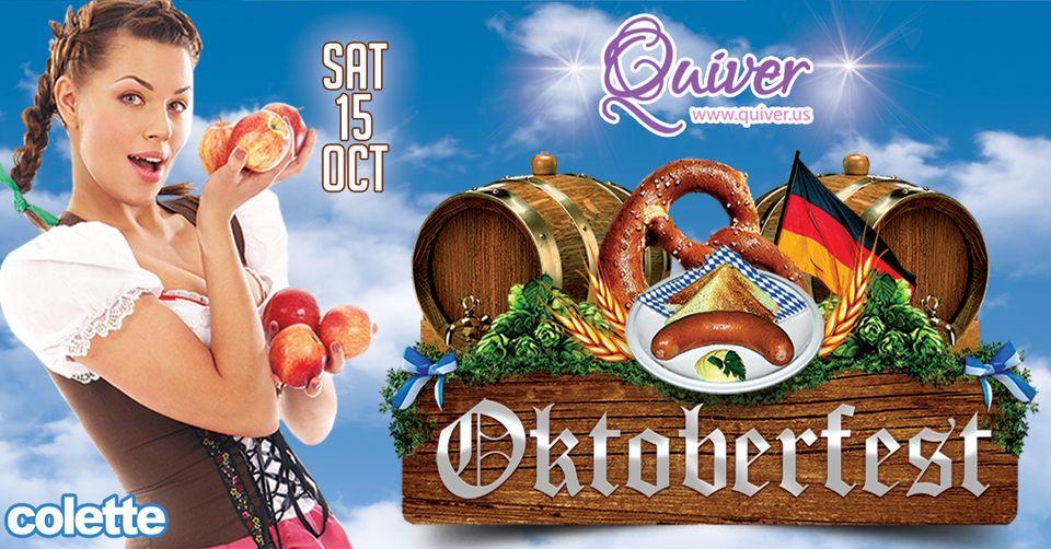 Oktoberfest Celebration
Sat Oct 15, 10:00 PM - Sun Oct 16, 4:00 AM