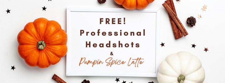 Free Professional Headshots & Pumpkin Spice Latte
