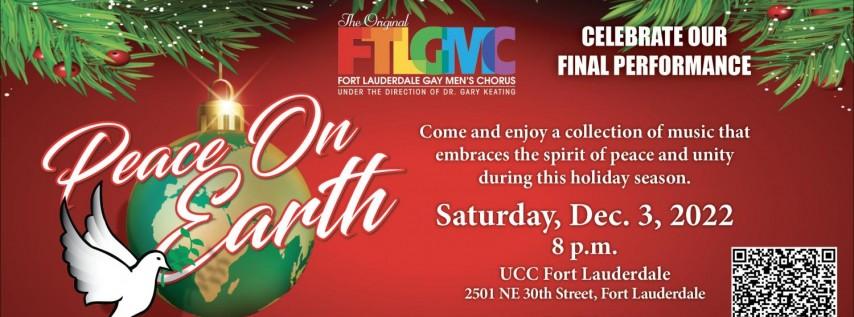 Fort Lauderdale Gay Men’s Chorus “Peace on Earth” Holiday Concert