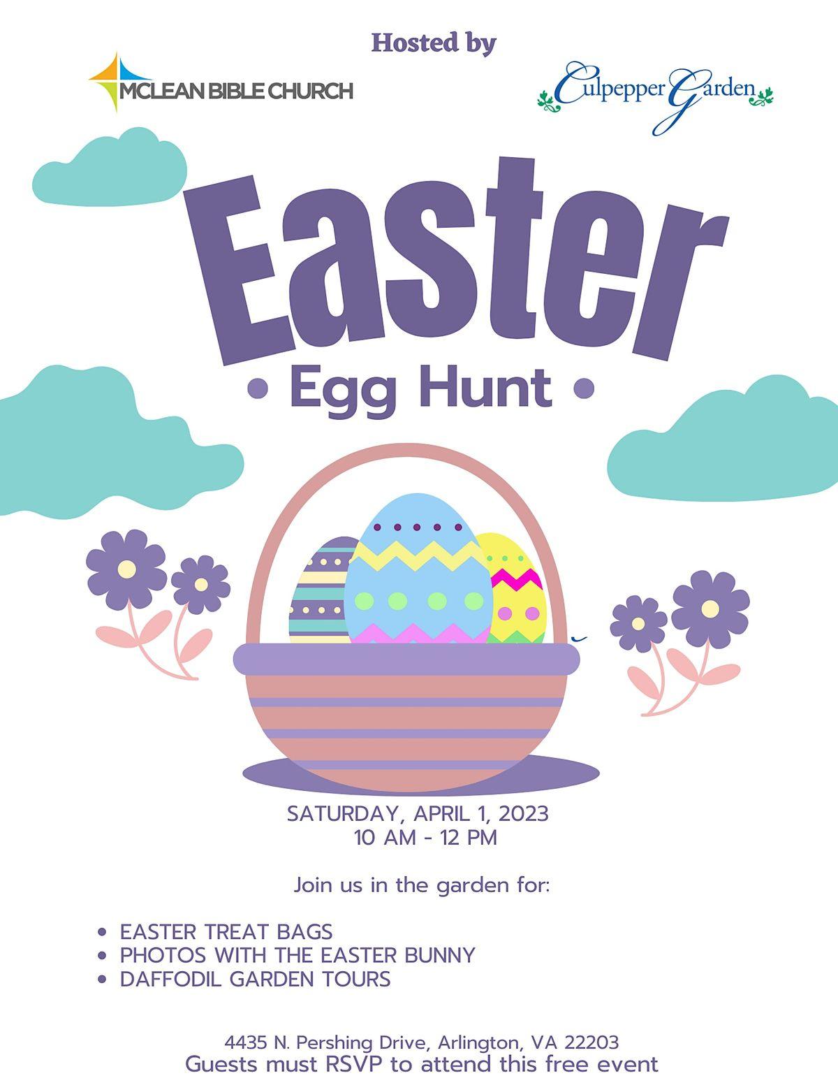 Easter Egg Hunt at Culpepper Garden