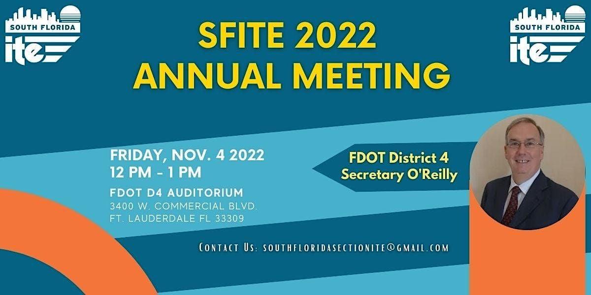 2022 SFITE Annual Meeting