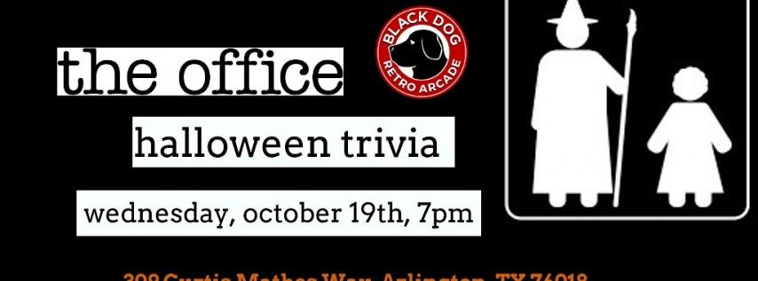 Office Halloween Episode Trivia at the Black Dog Arcade