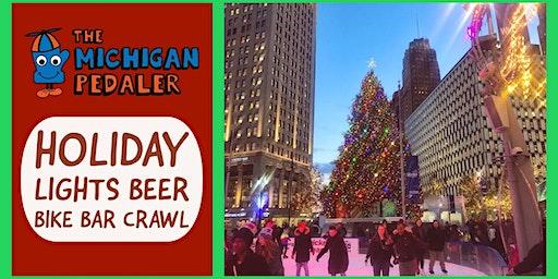 The Michigan Pedaler's Holiday Lights Beer Bike Bar Crawl 2022