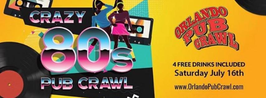 The 16th Annual Crazy 80's Pub Crawl at The Lodge
