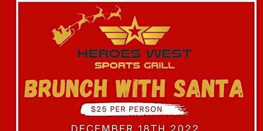 Brunch With Santa at Heroes West Lemont!