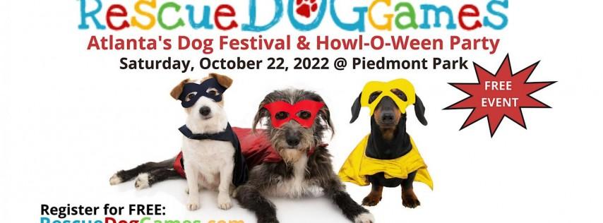 Rescue Dog Games--Atlanta's DOG Howl-O-Ween Festival