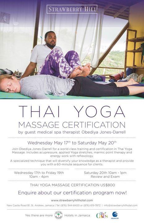 Thai Yoga Massage Certification