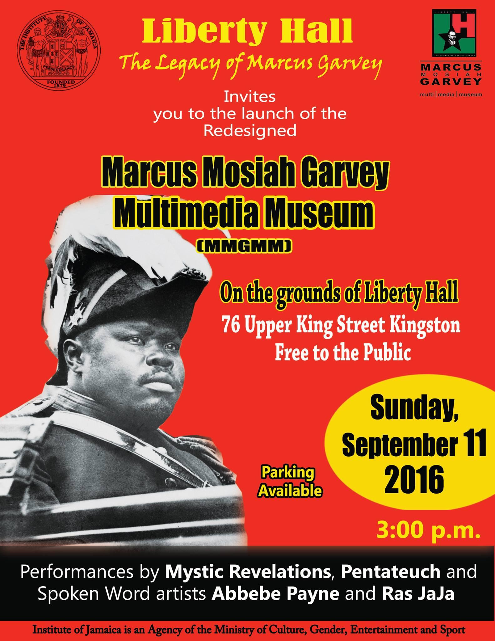Opening of the Redesigned Marcus Mosiah Garvey Multimedia Museum