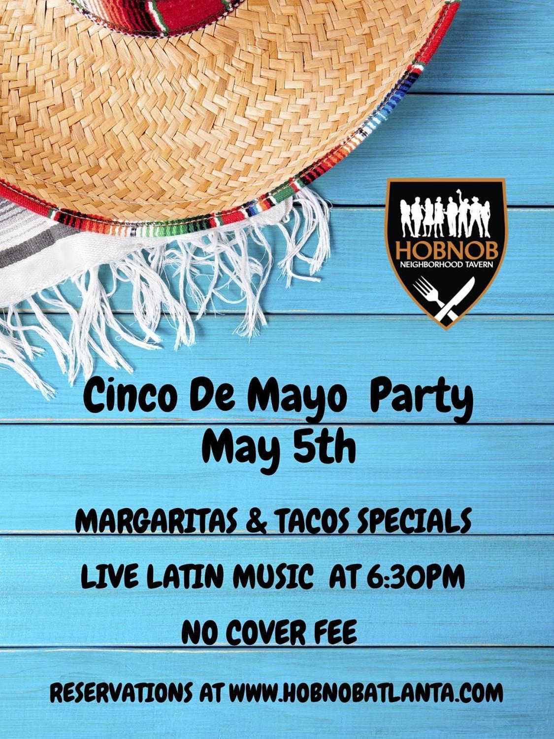 CINCO DE MAYO PARTY AT ATLANTIC STATION- GET READY FOR FUN!