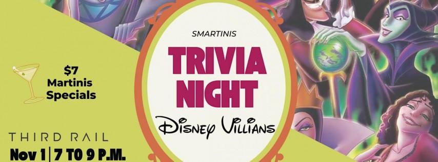Disney Villians Trivia Night in Third Rail