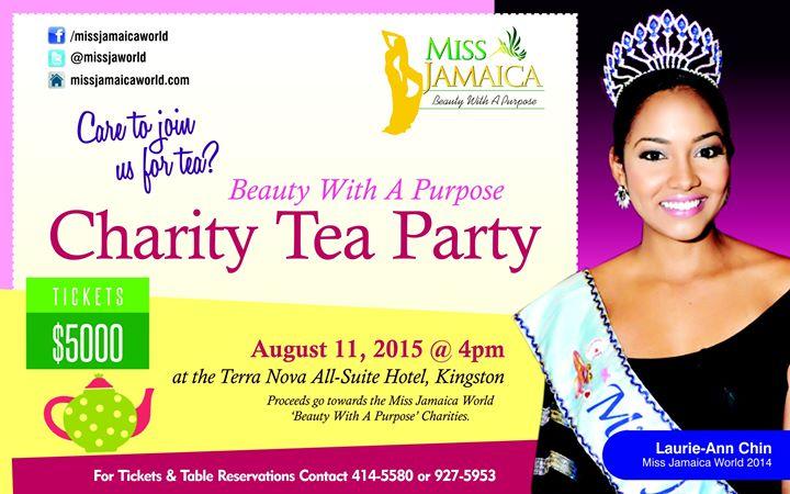 Miss Jamaica World Charity Tea Party
