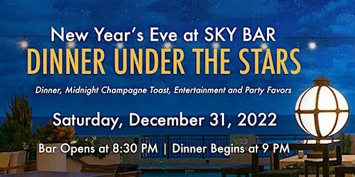 New Year's Eve 2023 at SKY Bar | Dine Under the Stars