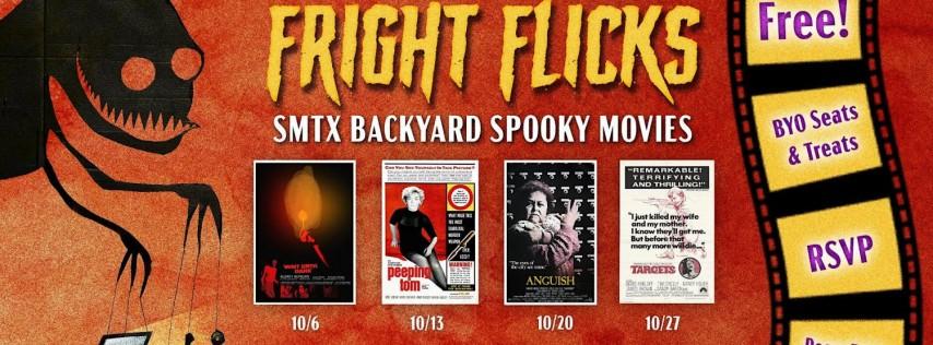 Fright Flicks - SMTX Backyard Spooky Movie Screenings