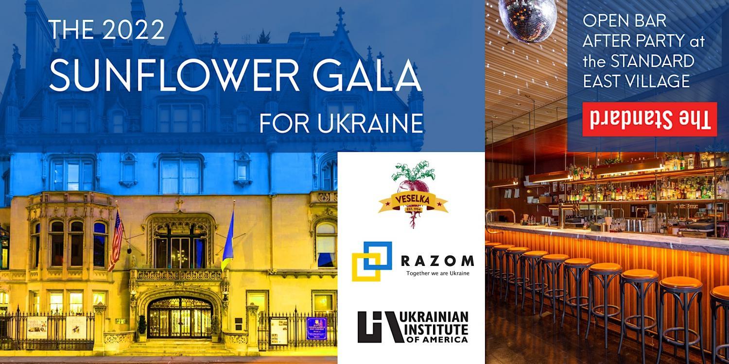 2022 Sunflower Gala for Ukraine
Thu Oct 6, 6:30 PM - Thu Oct 6, 10:00 PM