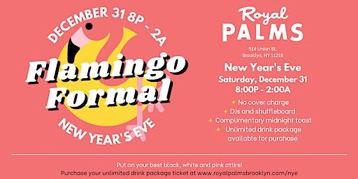 The Royal Palms Brooklyn New Year's Eve Flamingo Formal