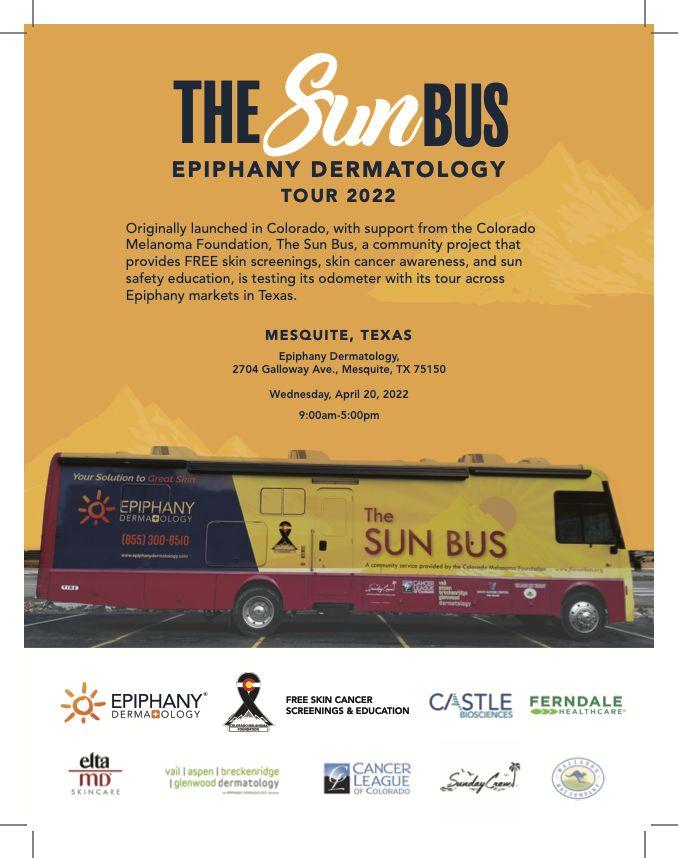 The Sun Bus FREE Skin Cancer Screenings