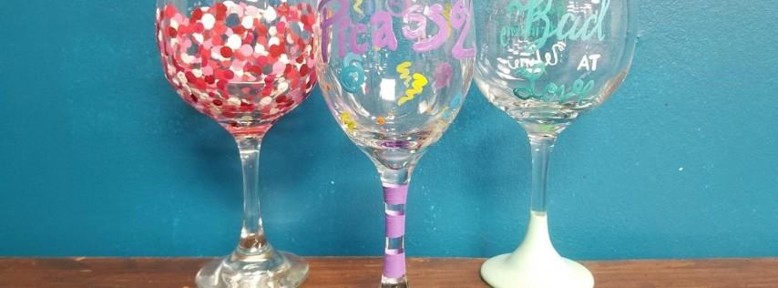 Ladies Night - Wine Glass Painting