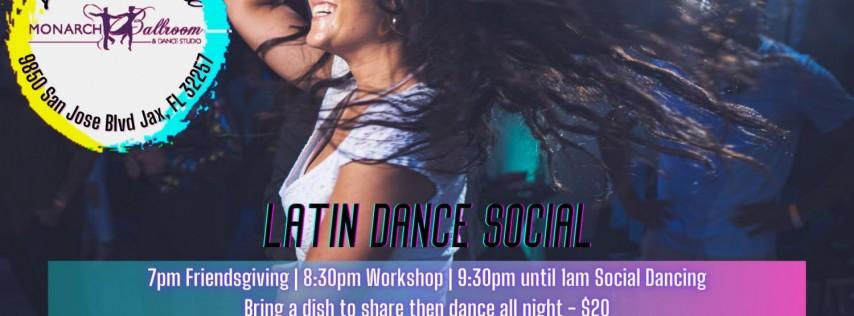 Thanksgiving Latin Social at Monarch Ballroom & Dance Studio