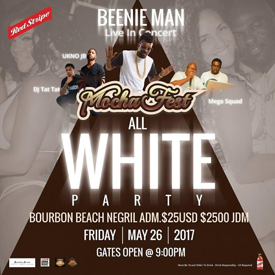 Beenie Man All White Party