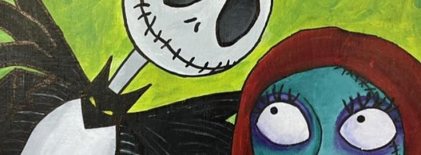 This is Halloween - The Nightmare before Christmas Theme Sip N Paint