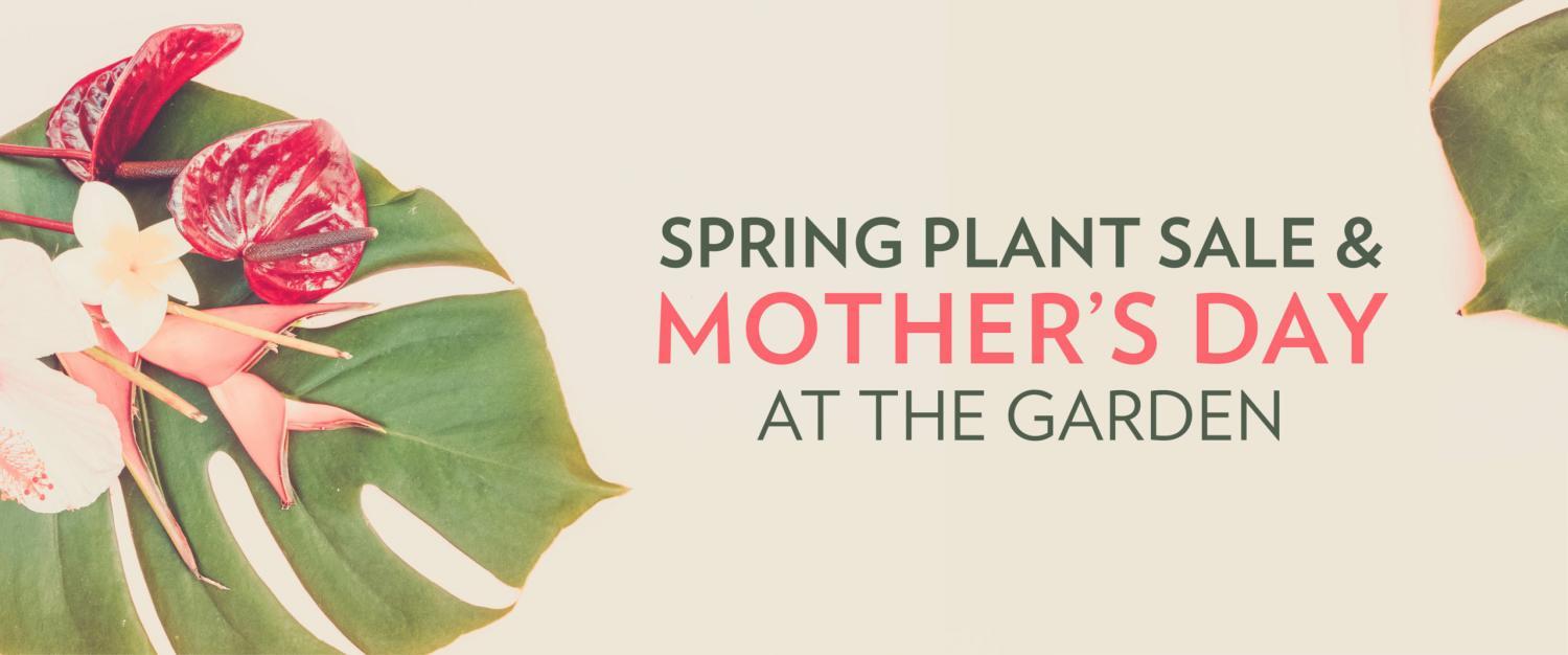 Mother's Day at the Garden & Spring Plant Sale