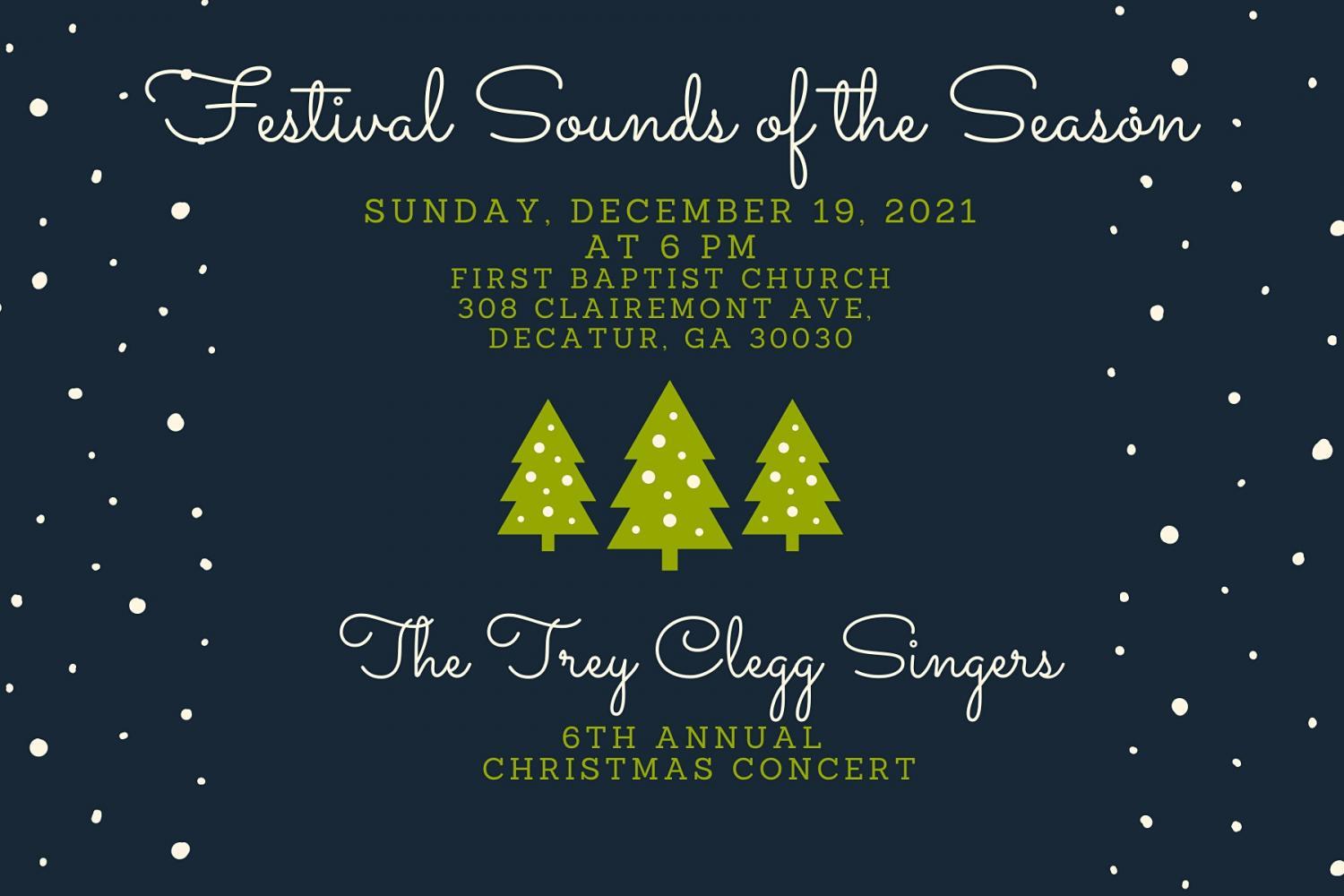 The Trey Clegg Singers 6th Annual Christmas Concert