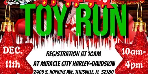 TOYS FOR TOTS TOY RUN