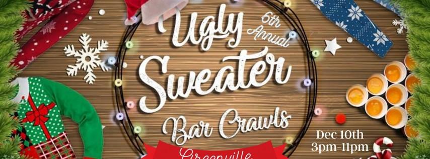 6th annual ugly sweater crawl: greenville