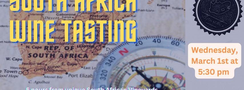 South Africa Wine Tasting