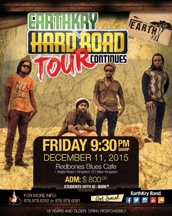 EarthKry Hard Road Tour
