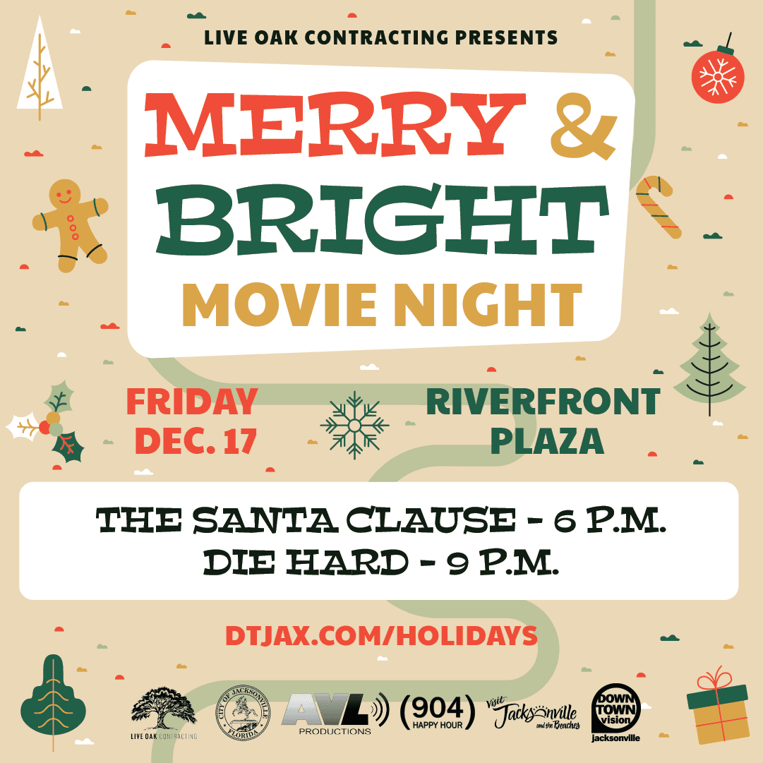 Merry and Bright Movie Night Presented by Live Oak Contracting