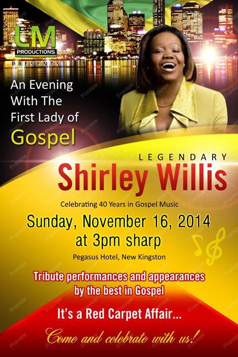 "An Evening With The First Lady Of Reggae Gospel"