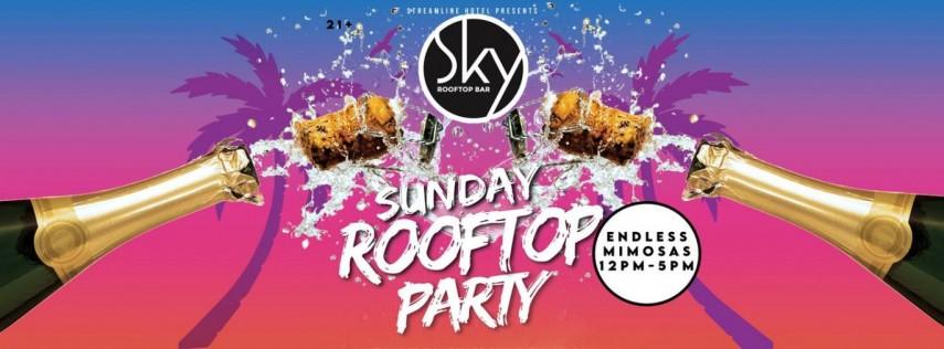 Sky Rooftop Sunday Brunch Party