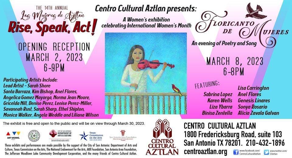 Las Mujeres de Aztlan- Rise, Speak, Act!